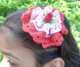 Tiara em tecido