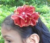 Tiara em tecido